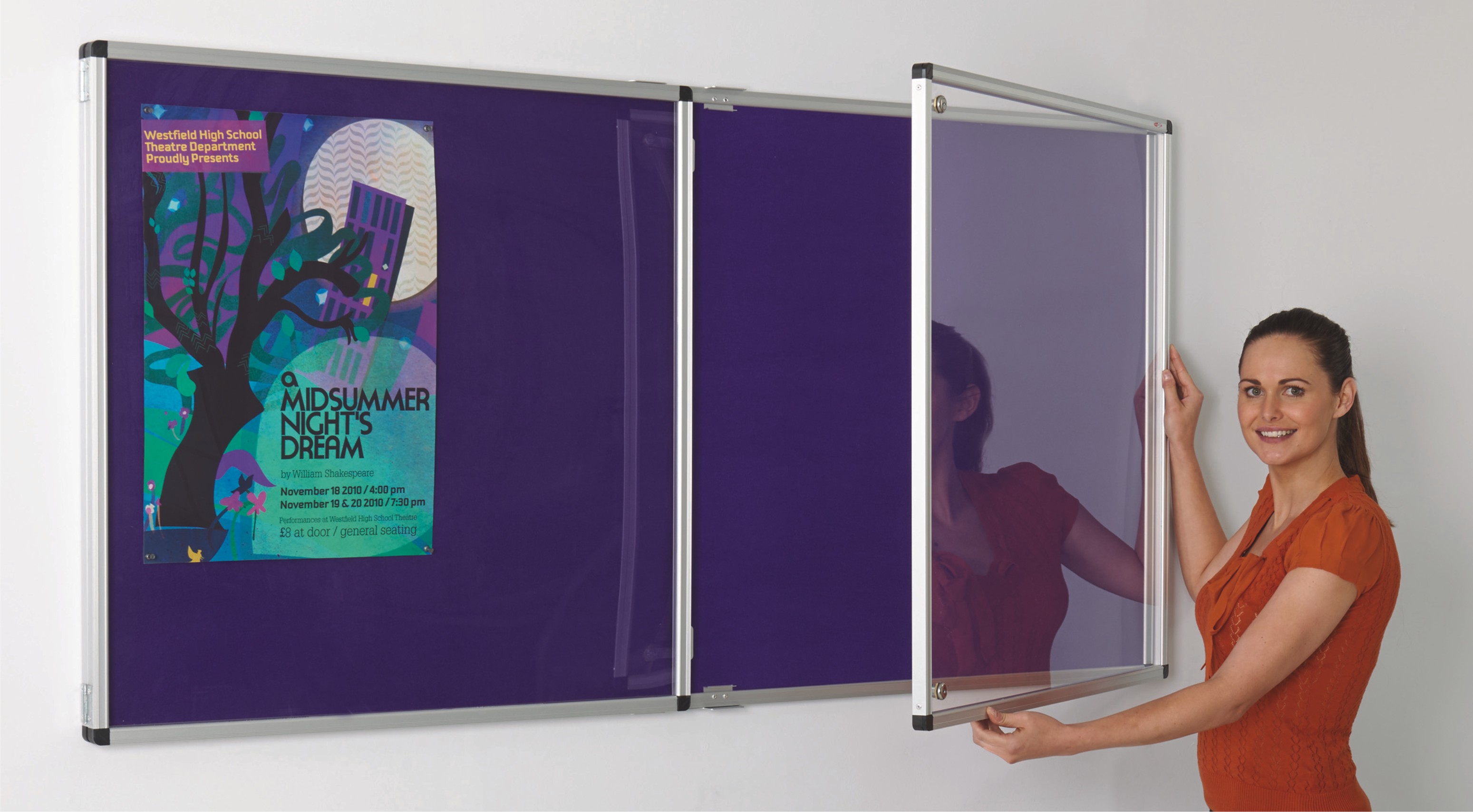 ColourPlus Tamperproof Noticeboards